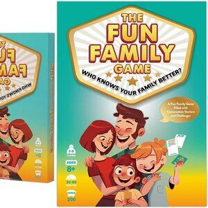 A Fun Family Game - Wholly Filled with Conversation Starters and Challenges /NEW